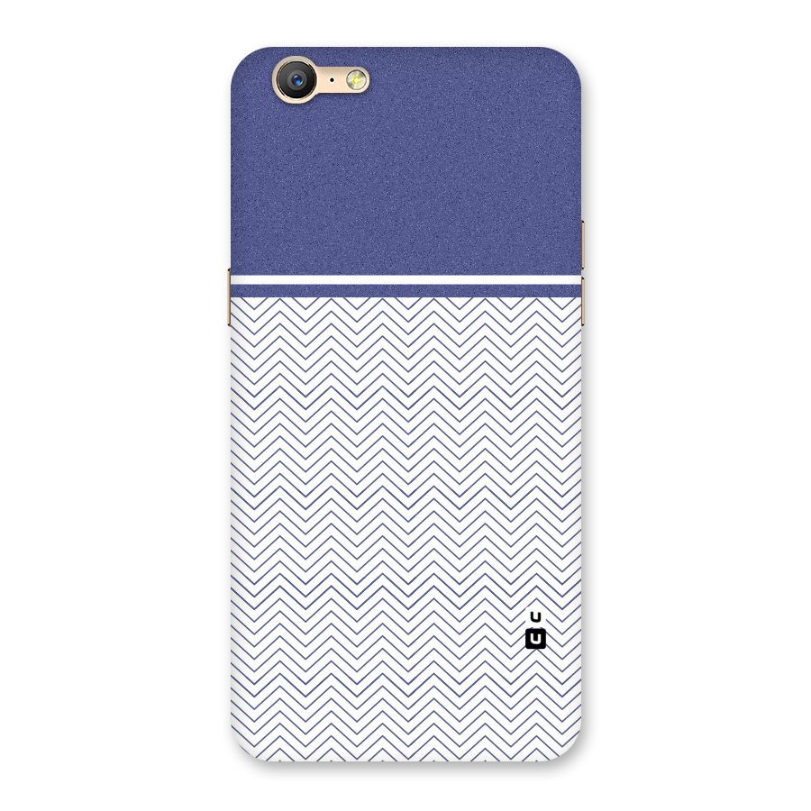Melange Striped Pattern Back Case for Oppo A39