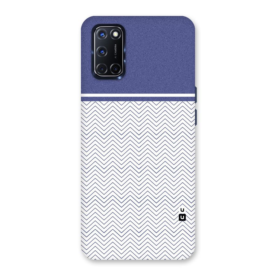 Melange Striped Pattern Back Case for Oppo A52