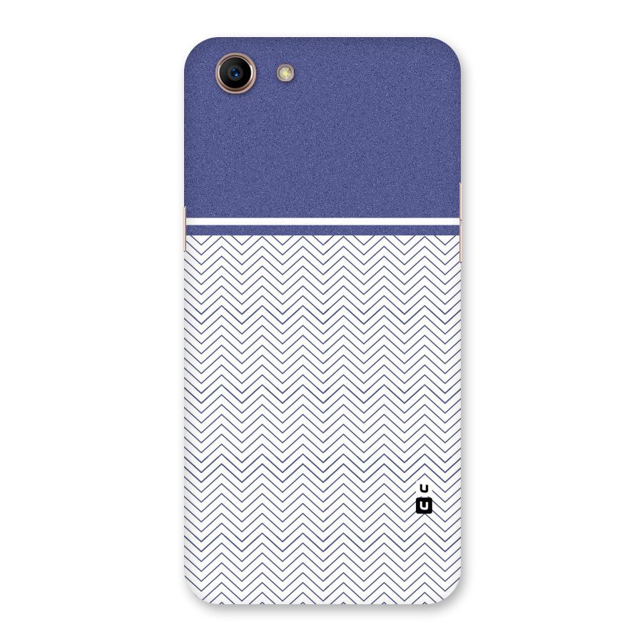 Melange Striped Pattern Back Case for Oppo A83 (2018)