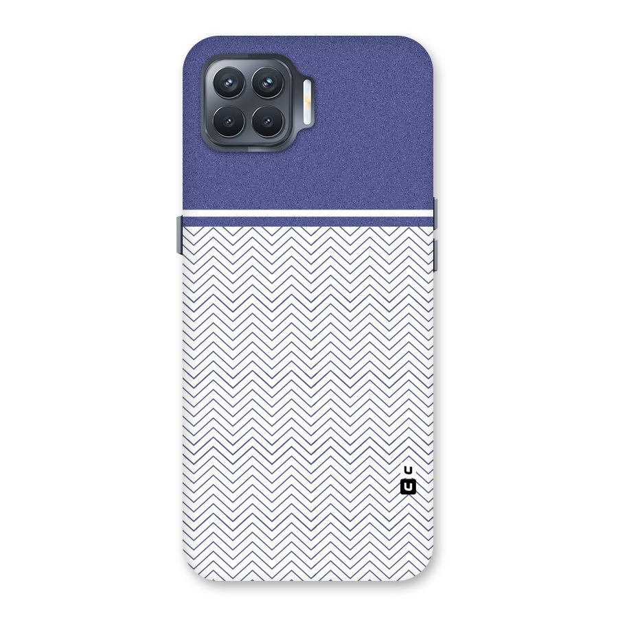 Melange Striped Pattern Back Case for Oppo F17 Pro