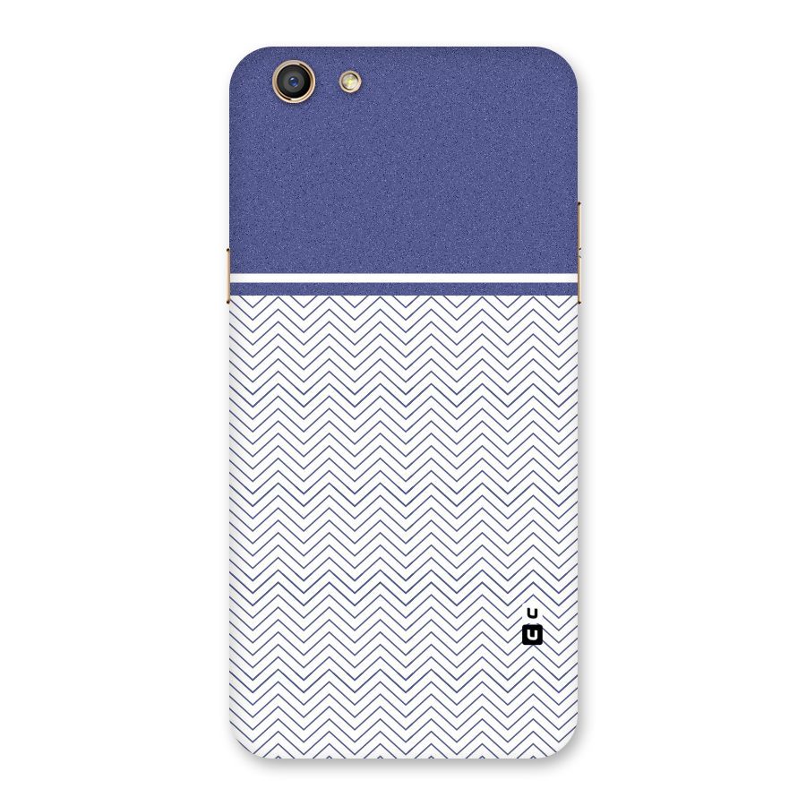Melange Striped Pattern Back Case for Oppo F3