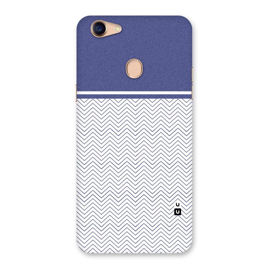 Melange Striped Pattern Back Case for Oppo F5