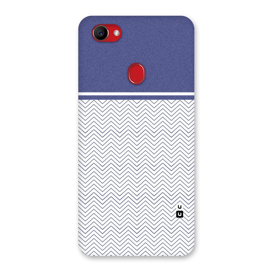 Melange Striped Pattern Back Case for Oppo F7