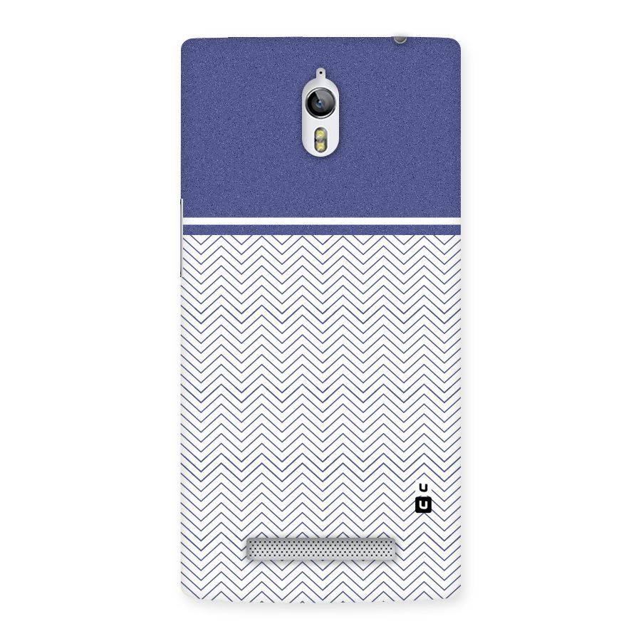 Melange Striped Pattern Back Case for Oppo Find 7
