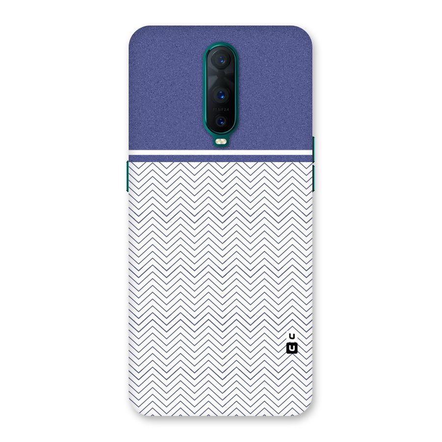 Melange Striped Pattern Back Case for Oppo R17 Pro
