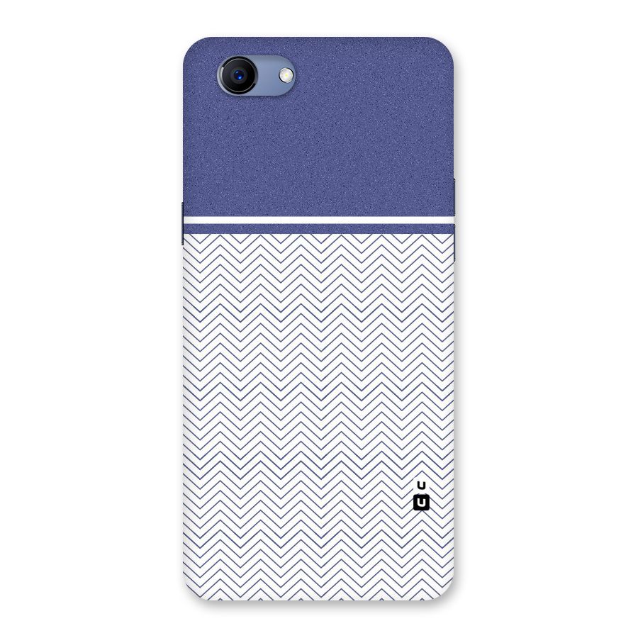 Melange Striped Pattern Back Case for Oppo Realme 1