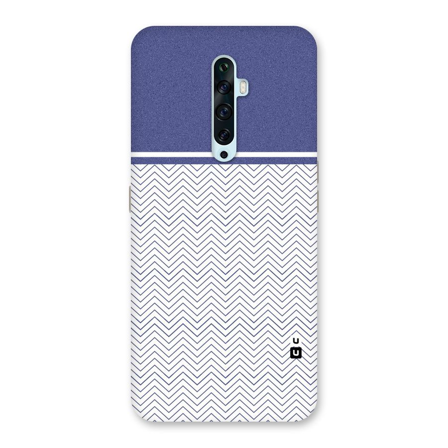 Melange Striped Pattern Back Case for Oppo Reno2 F