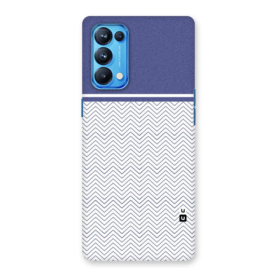 Melange Striped Pattern Back Case for Oppo Reno5 Pro 5G