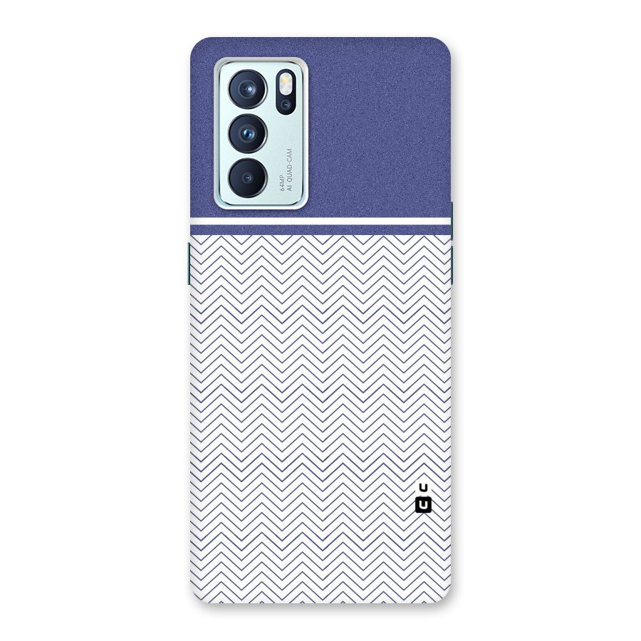 Melange Striped Pattern Back Case for Oppo Reno6 Pro 5G