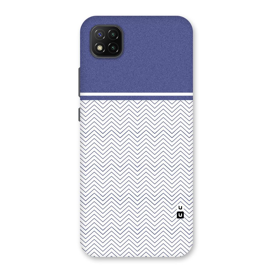Melange Striped Pattern Back Case for Poco C3
