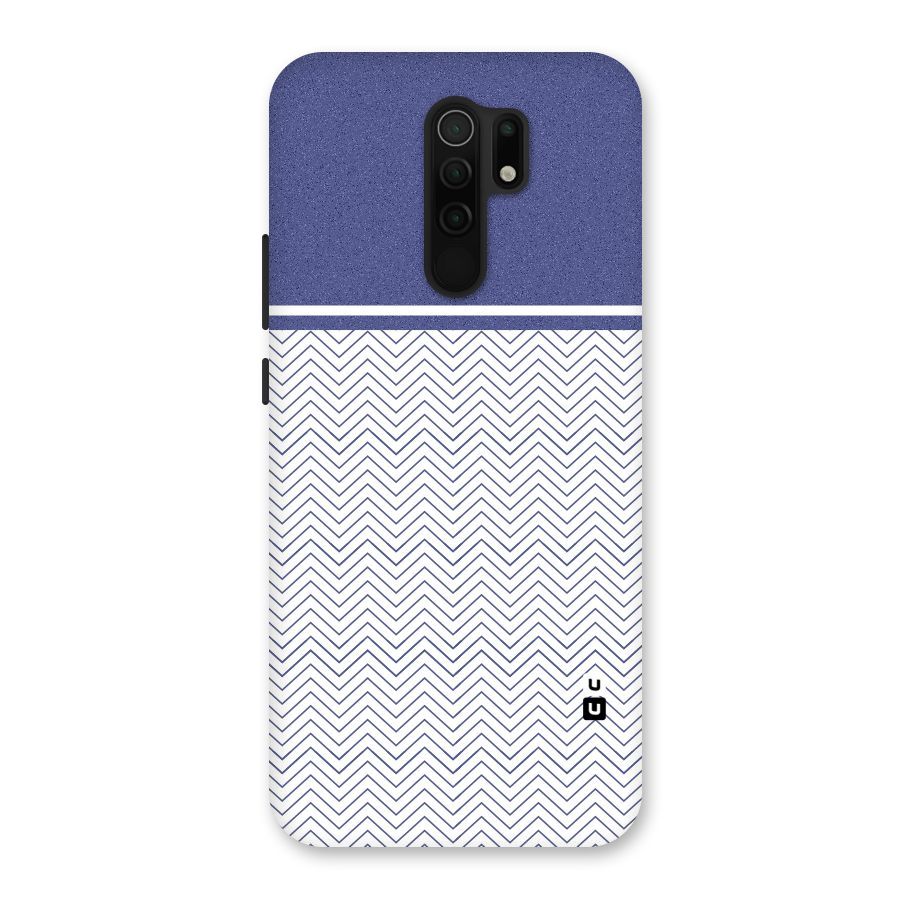 Melange Striped Pattern Back Case for Poco M2