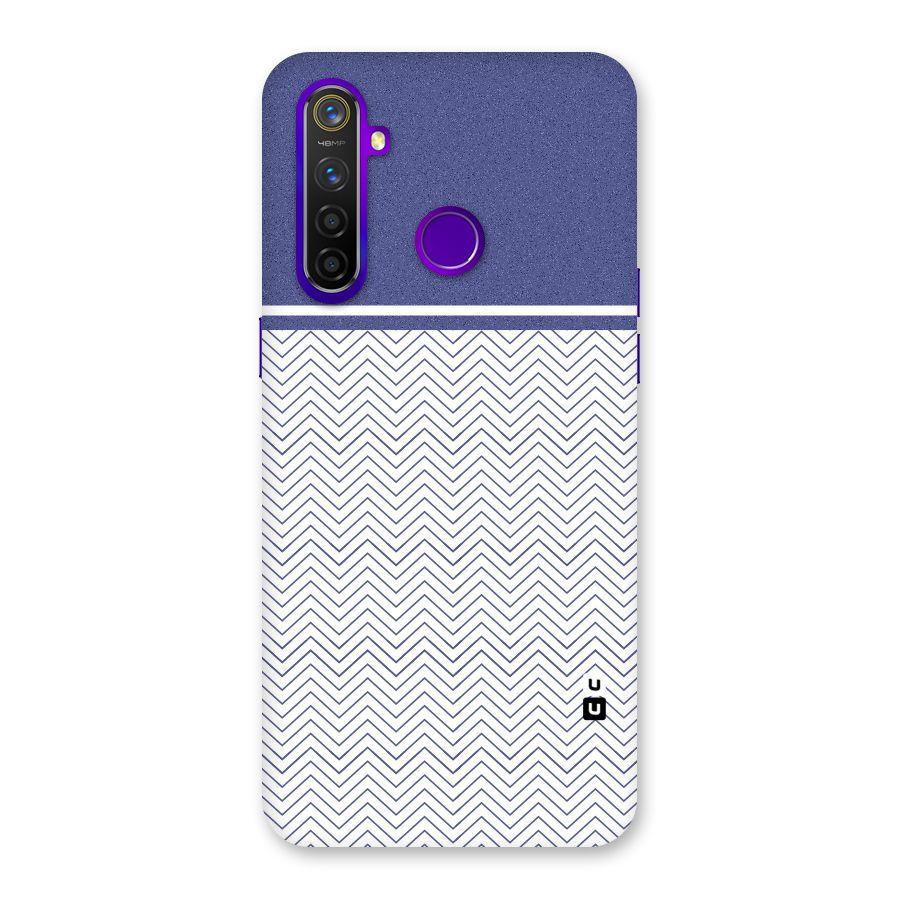 Melange Striped Pattern Back Case for Realme 5 Pro