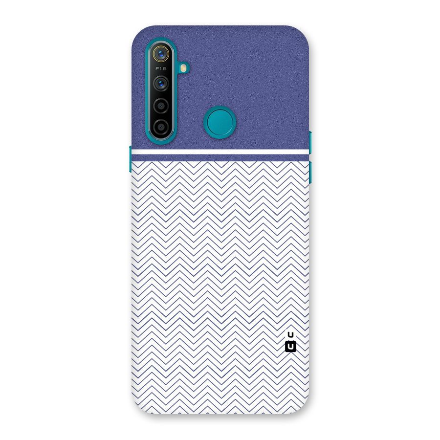 Melange Striped Pattern Back Case for Realme 5i