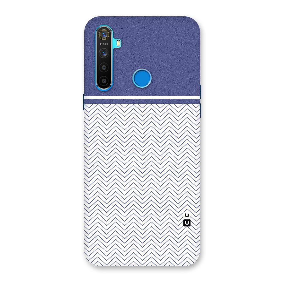Melange Striped Pattern Back Case for Realme 5s
