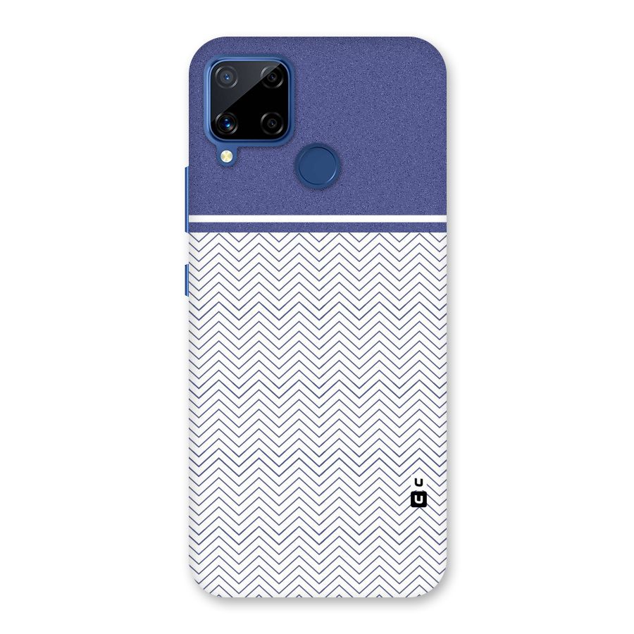 Melange Striped Pattern Back Case for Realme C15