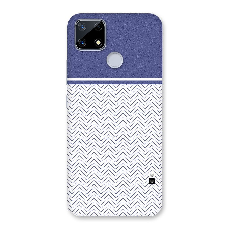 Melange Striped Pattern Back Case for Realme Narzo 20