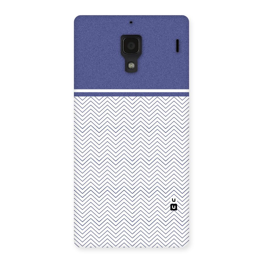 Melange Striped Pattern Back Case for Redmi 1S