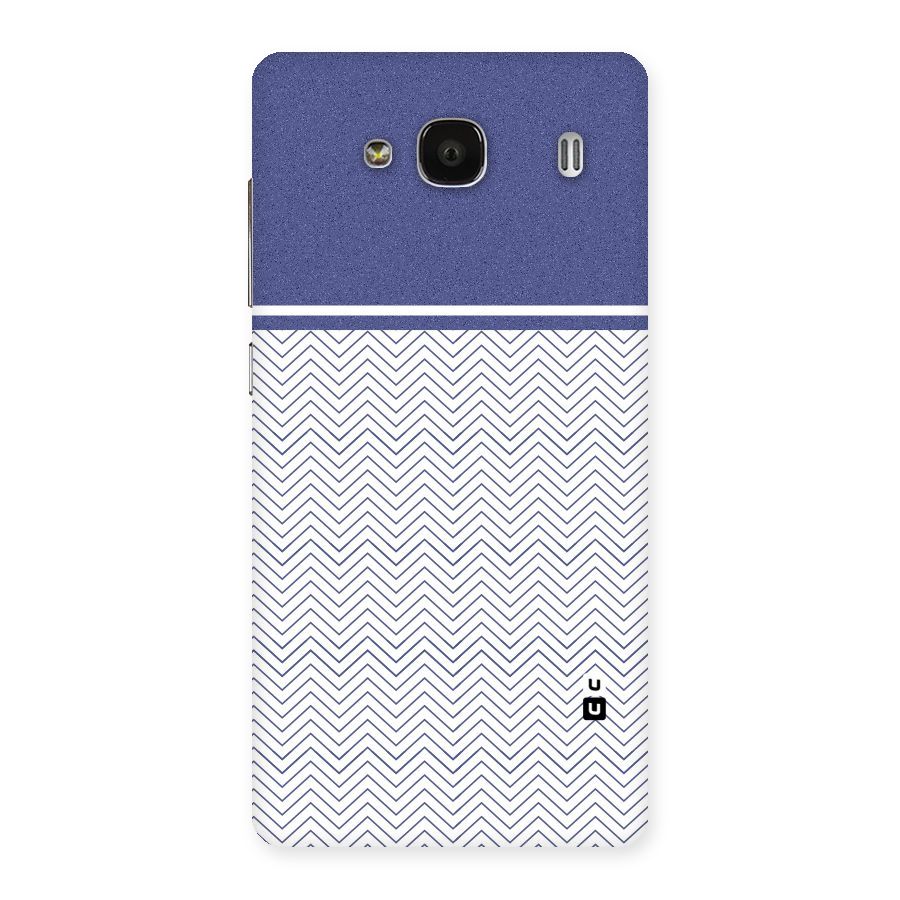 Melange Striped Pattern Back Case for Redmi 2