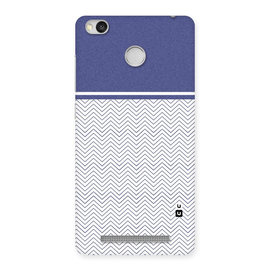Melange Striped Pattern Back Case for Redmi 3S Prime