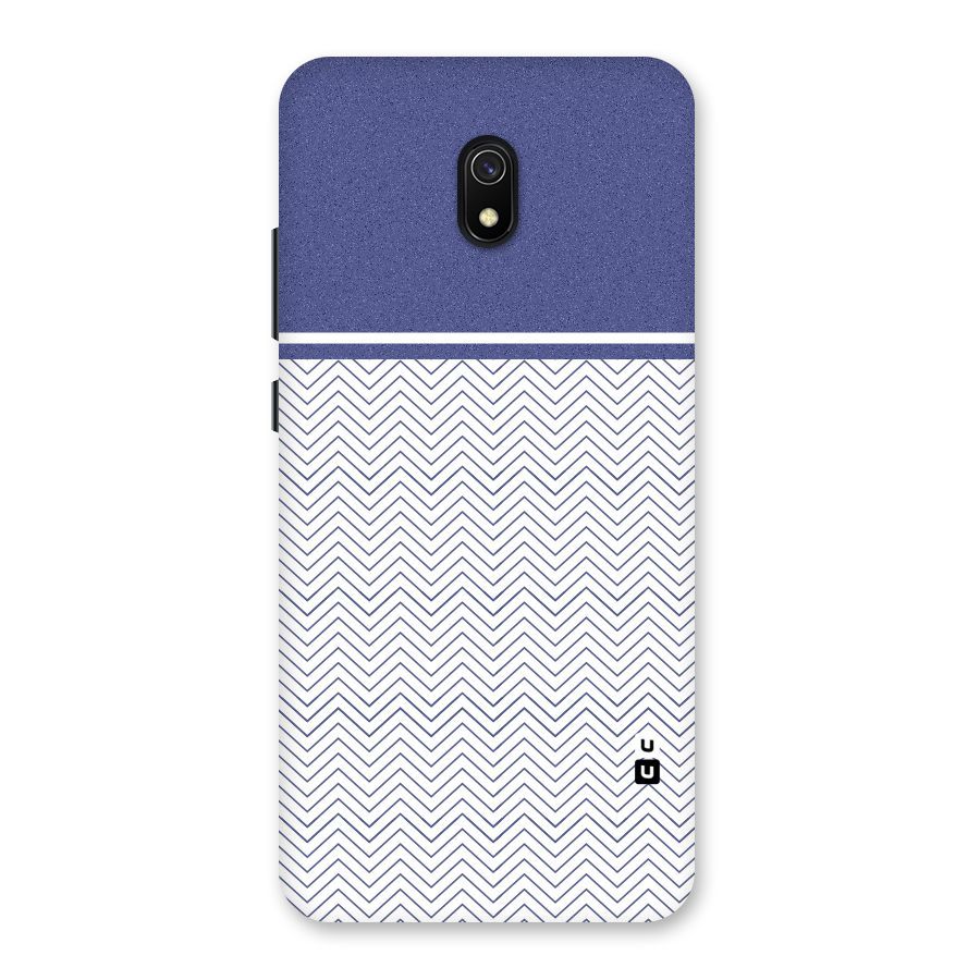 Melange Striped Pattern Back Case for Redmi 8A