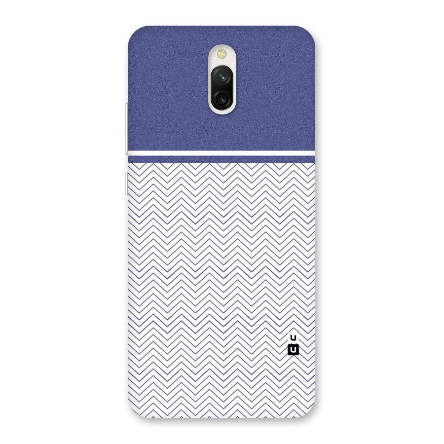 Melange Striped Pattern Back Case for Redmi 8A Dual