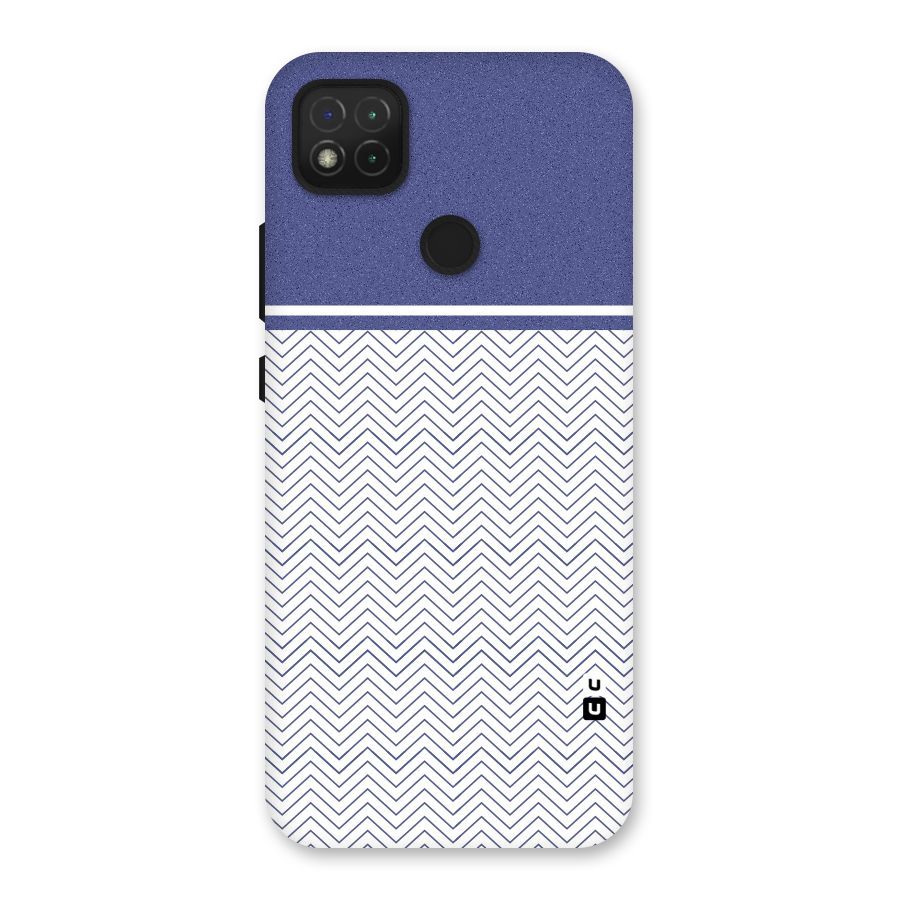 Melange Striped Pattern Back Case for Redmi 9