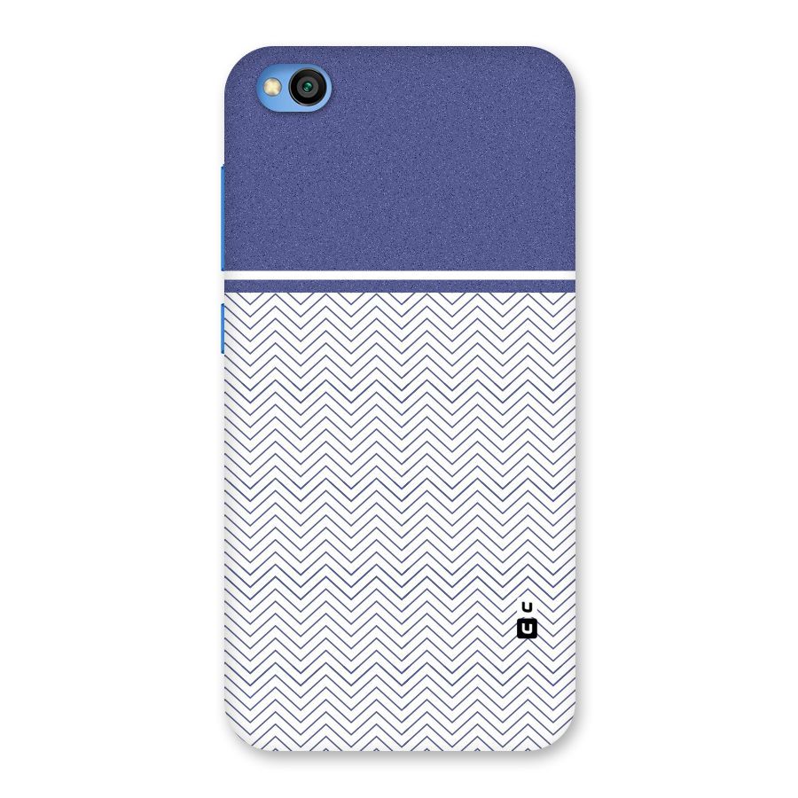 Melange Striped Pattern Back Case for Redmi Go