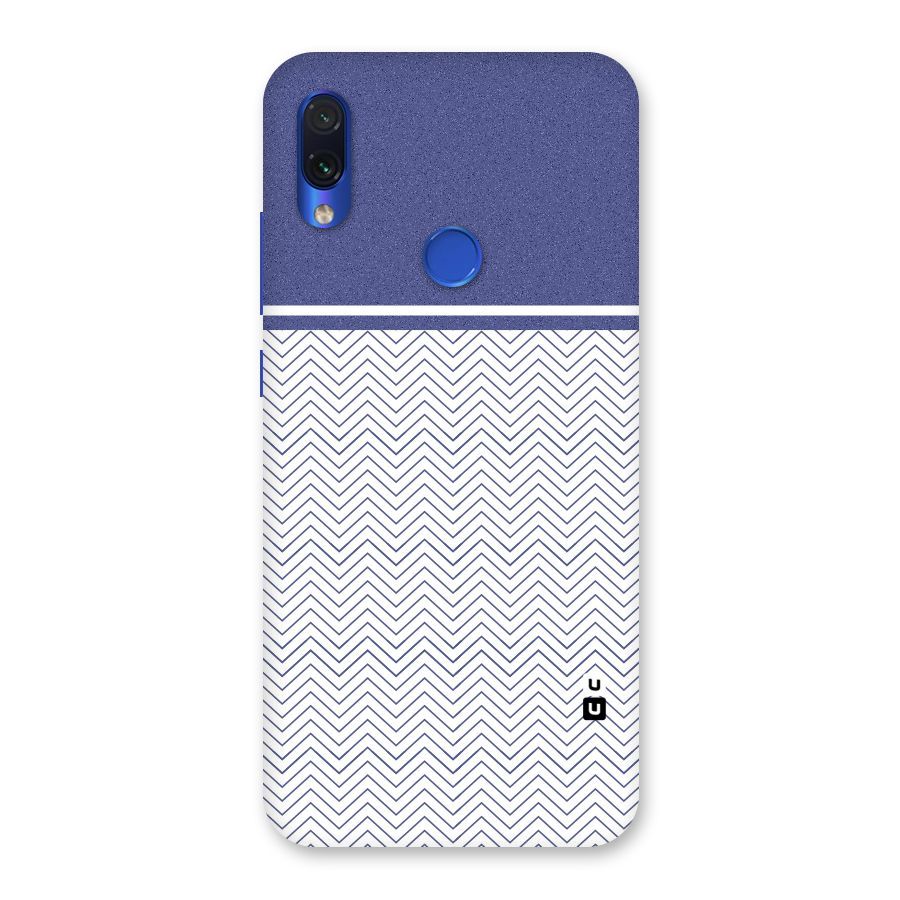 Melange Striped Pattern Back Case for Redmi Note 7