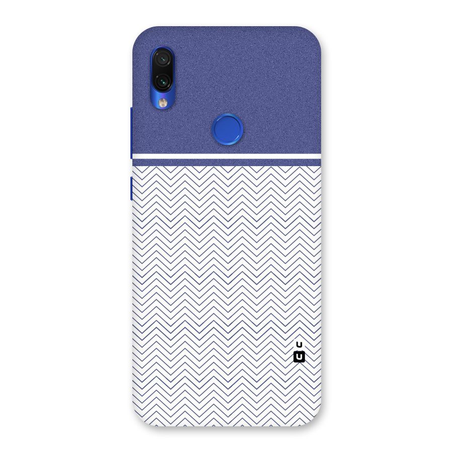 Melange Striped Pattern Back Case for Redmi Note 7S
