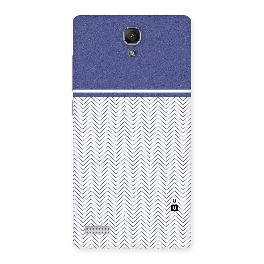 Melange Striped Pattern Back Case for Redmi Note Prime