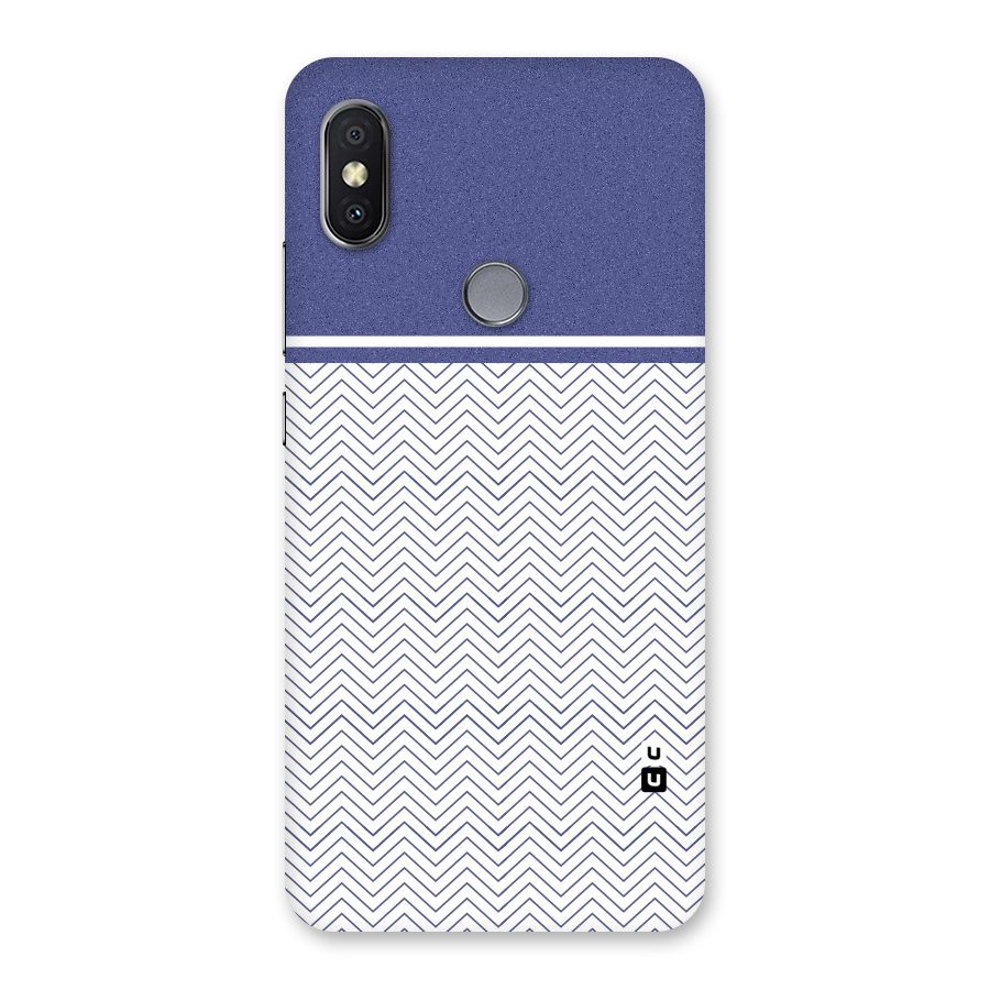 Melange Striped Pattern Back Case for Redmi Y2