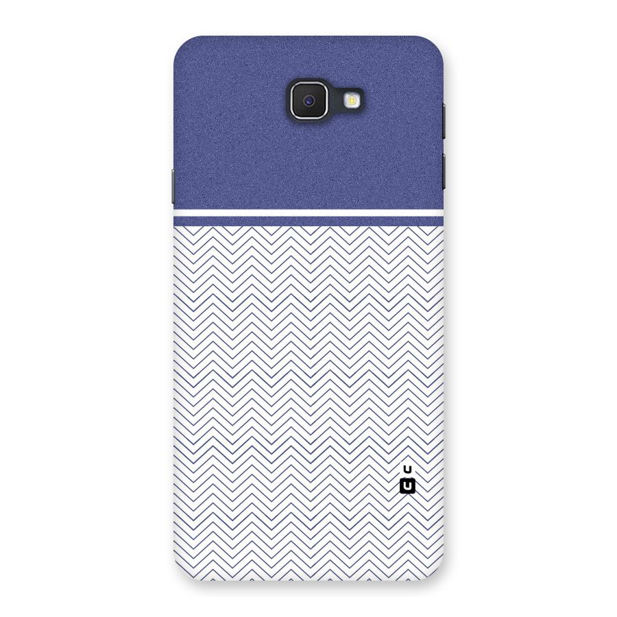 Melange Striped Pattern Back Case for Samsung Galaxy J7 Prime