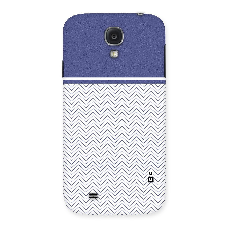 Melange Striped Pattern Back Case for Samsung Galaxy S4
