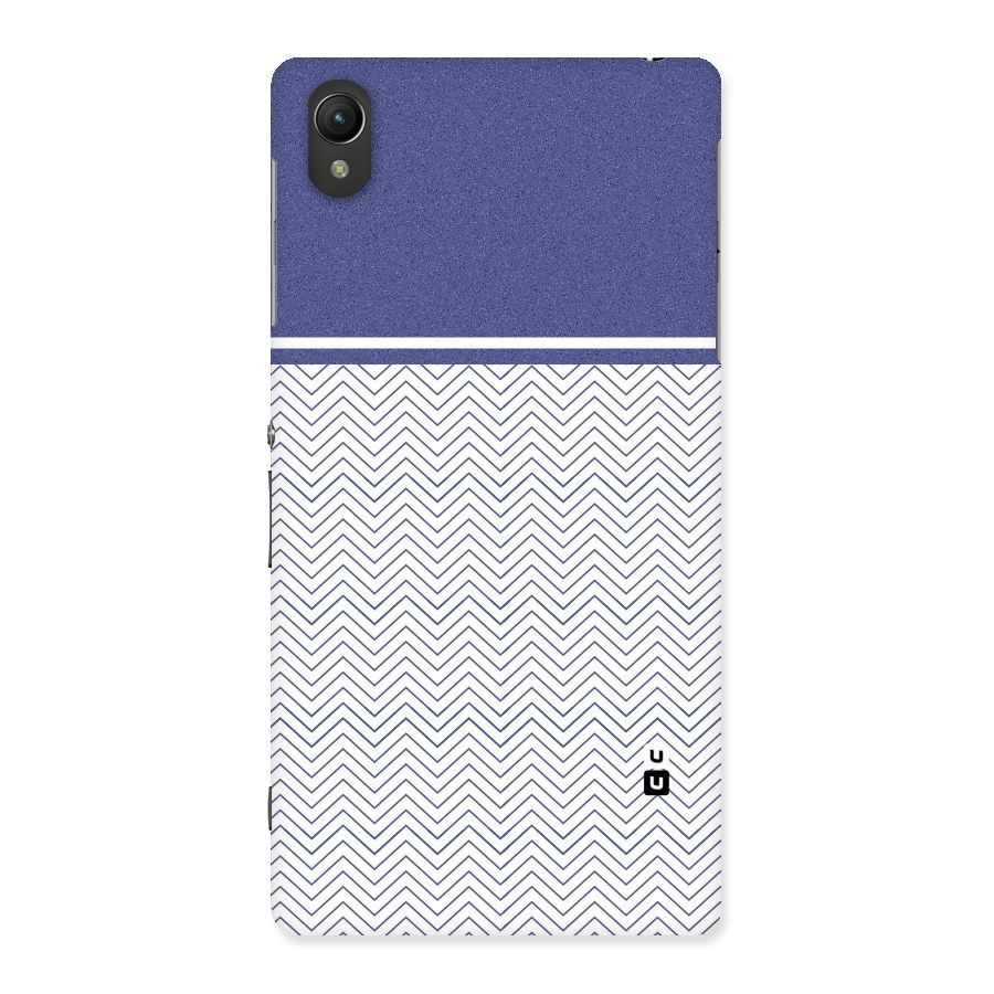 Melange Striped Pattern Back Case for Sony Xperia Z2