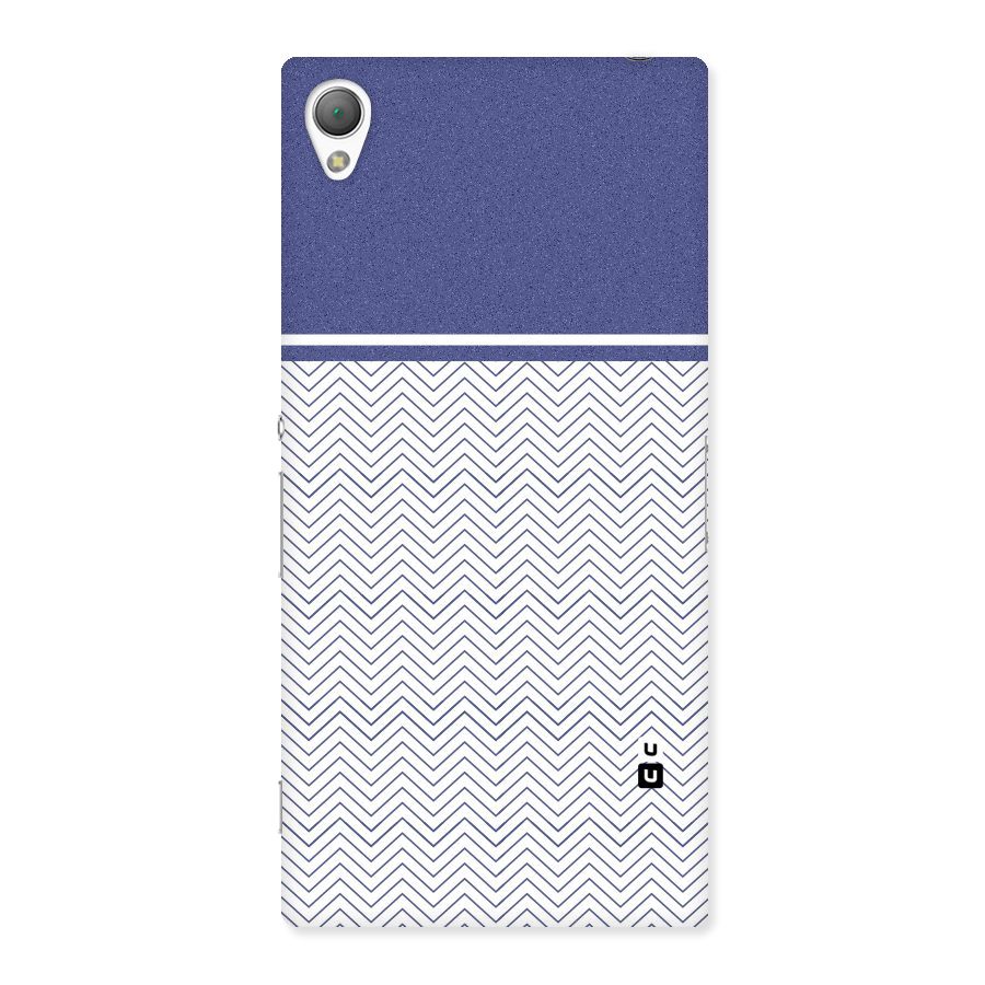 Melange Striped Pattern Back Case for Sony Xperia Z3