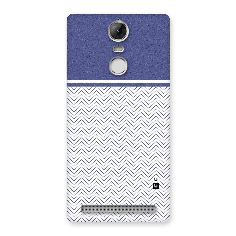 Melange Striped Pattern Back Case for Vibe K5 Note