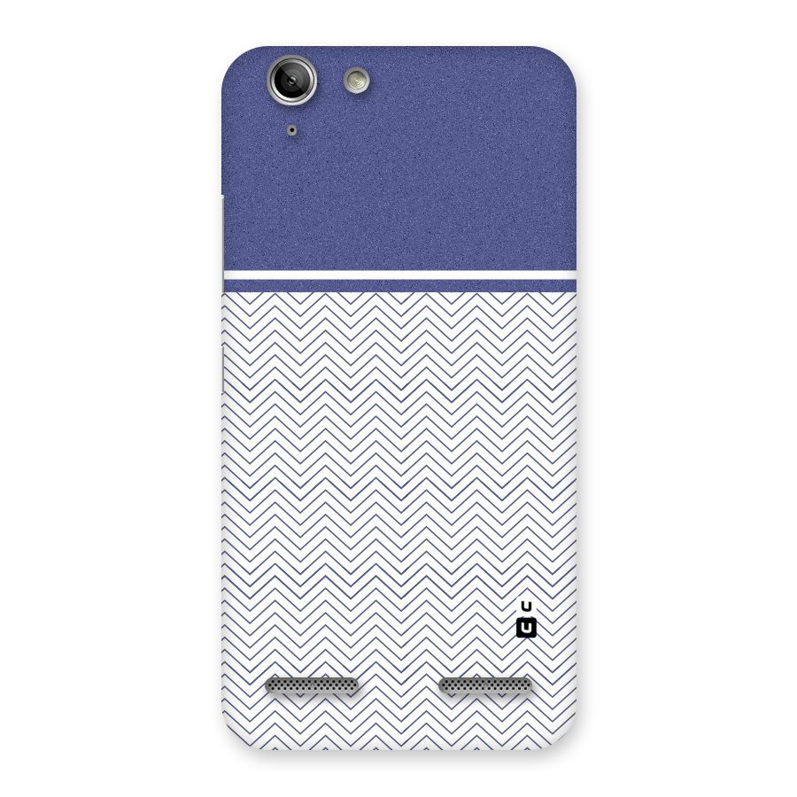Melange Striped Pattern Back Case for Vibe K5 Plus