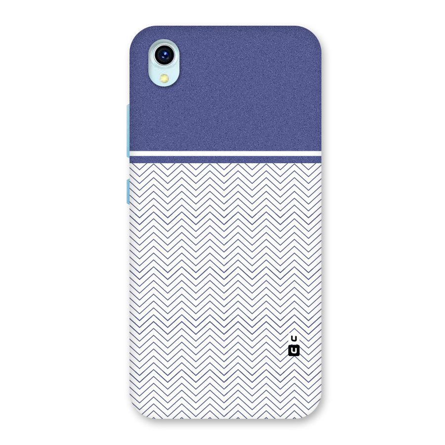 Melange Striped Pattern Back Case for Vivo Y1s