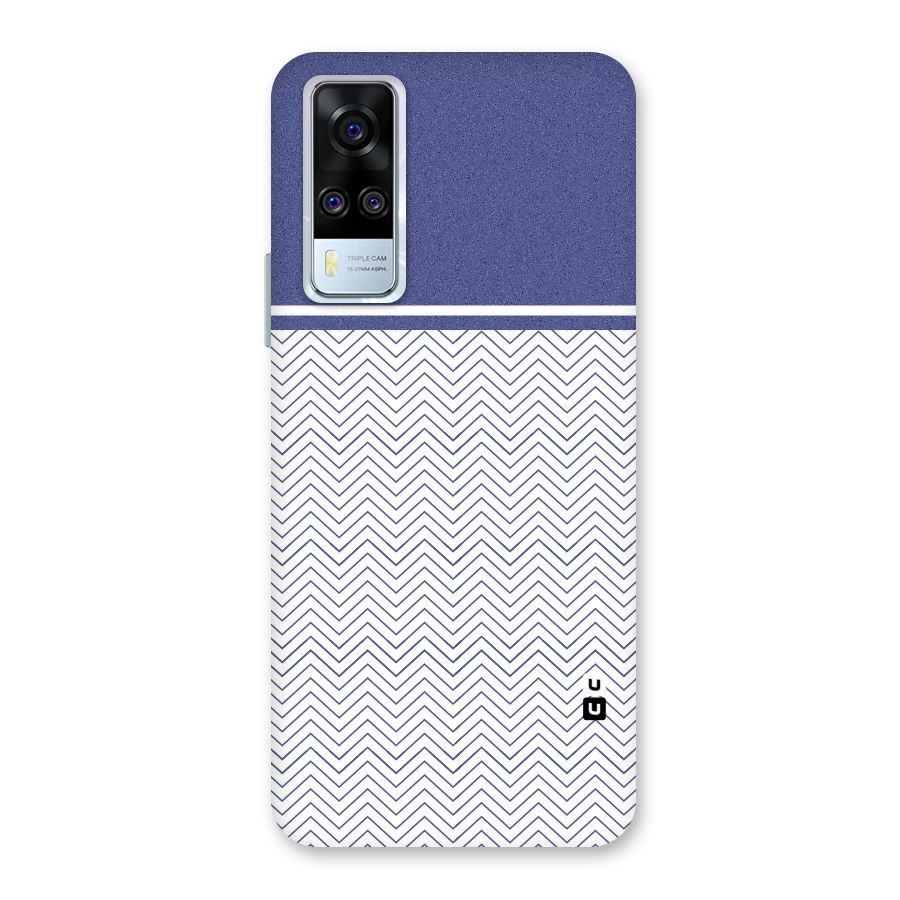 Melange Striped Pattern Back Case for Vivo Y31
