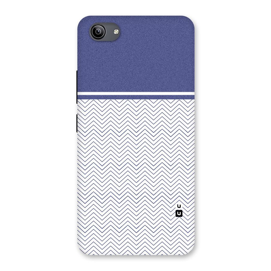 Melange Striped Pattern Back Case for Vivo Y81i
