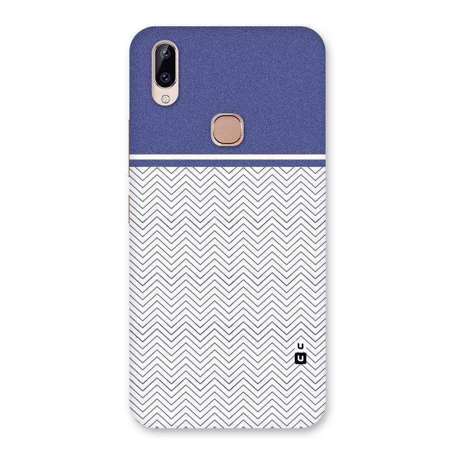 Melange Striped Pattern Back Case for Vivo Y83 Pro