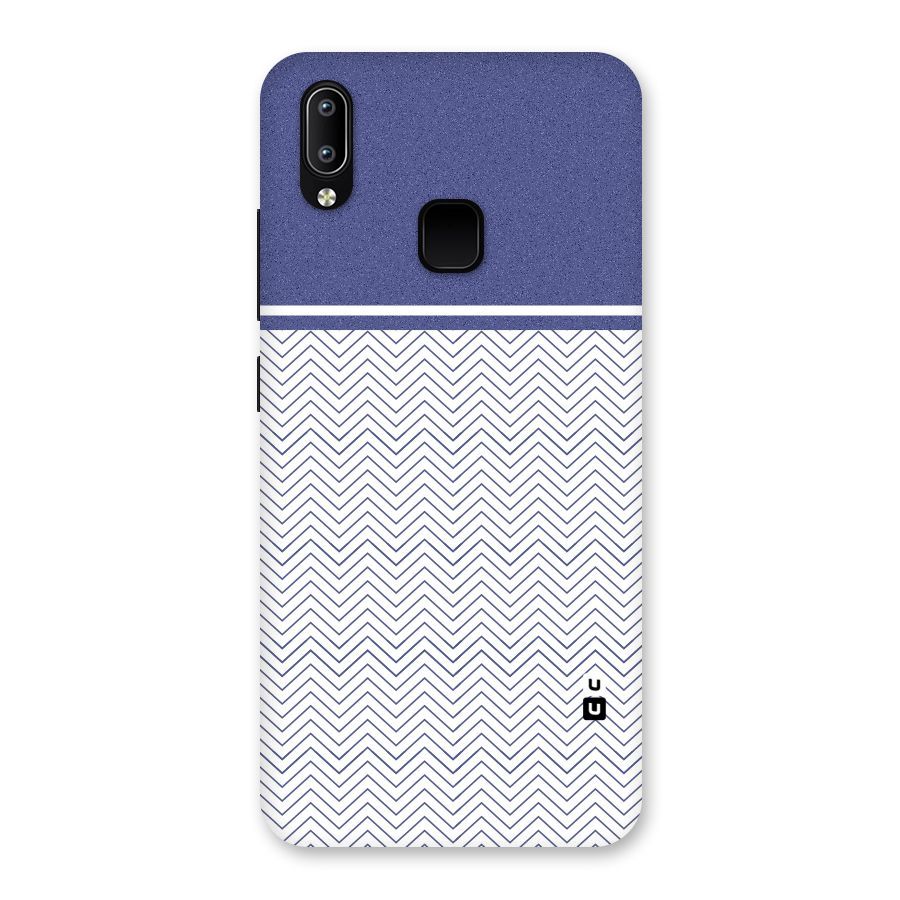 Melange Striped Pattern Back Case for Vivo Y93