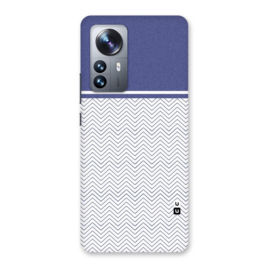 Melange Striped Pattern Back Case for Xiaomi 12 Pro