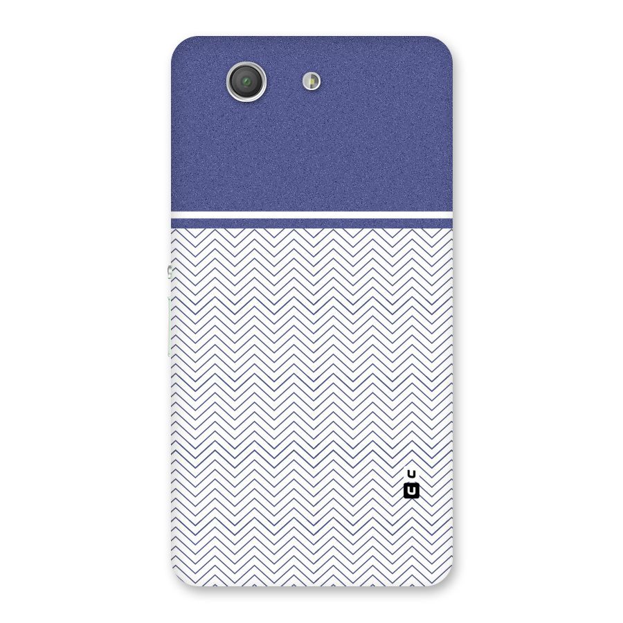 Melange Striped Pattern Back Case for Xperia Z3 Compact
