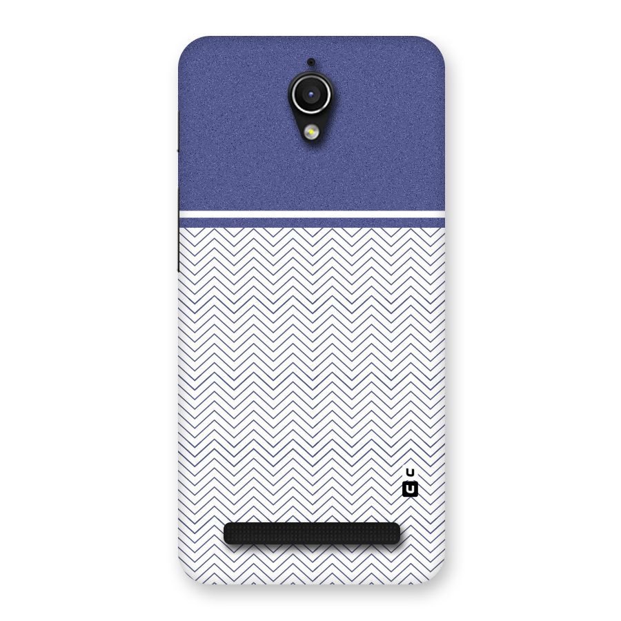 Melange Striped Pattern Back Case for Zenfone Go
