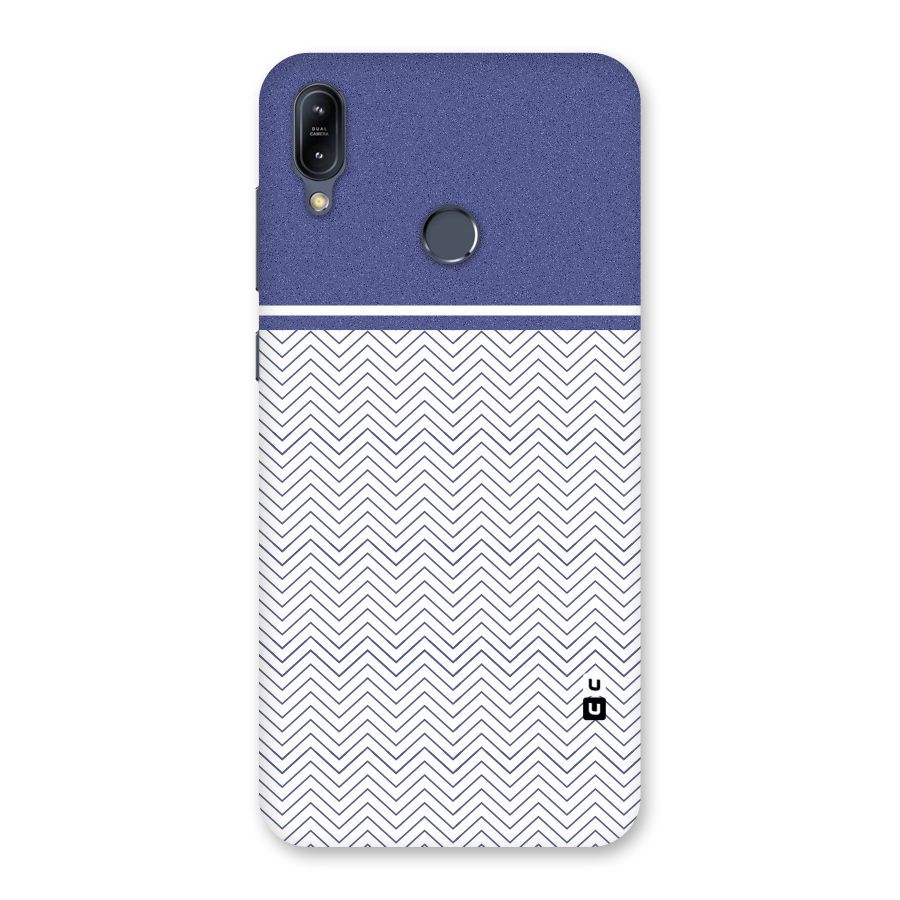 Melange Striped Pattern Back Case for Zenfone Max M2