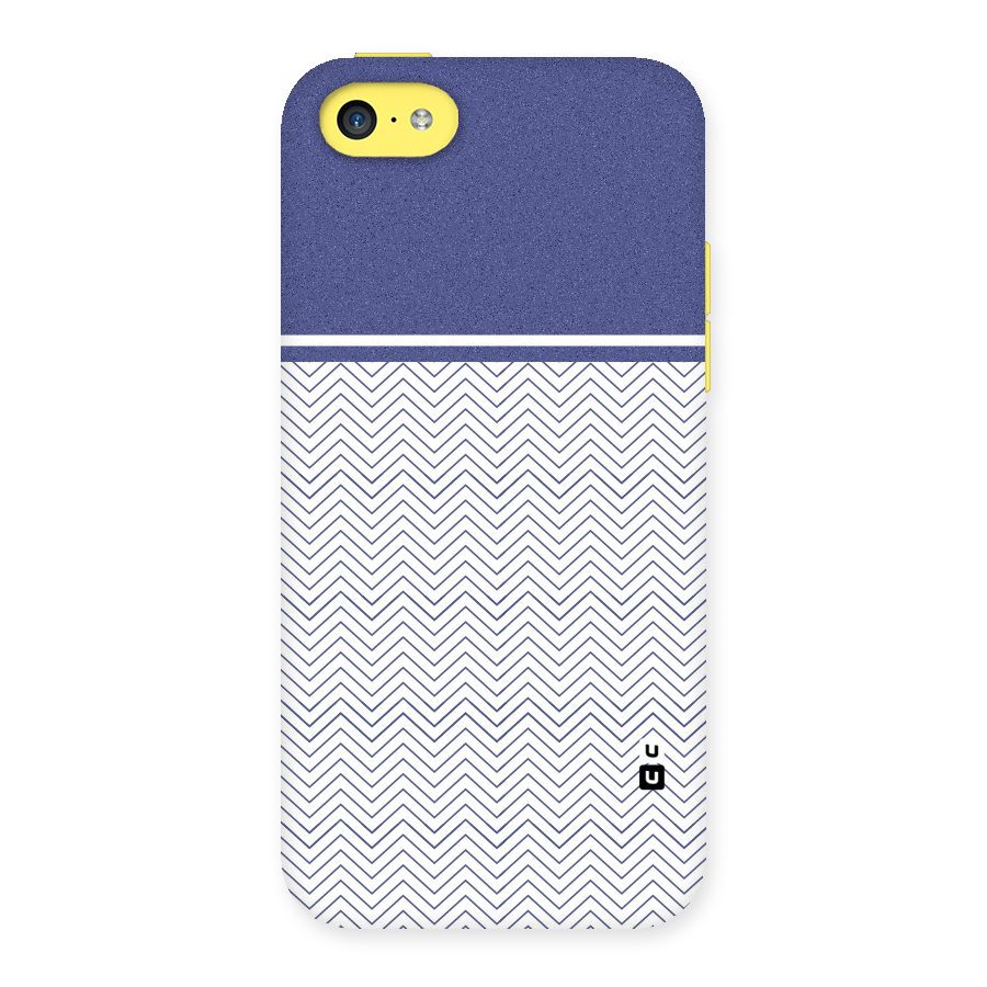 Melange Striped Pattern Back Case for iPhone 5C