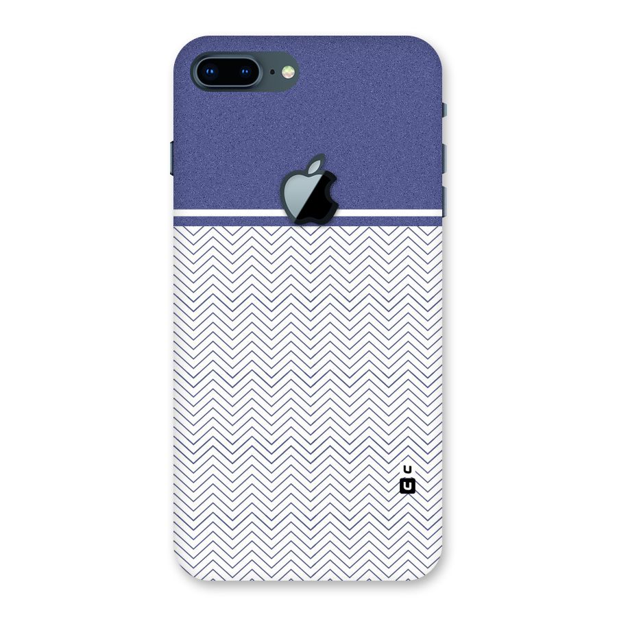 Melange Striped Pattern Back Case for iPhone 7 Plus Apple Cut