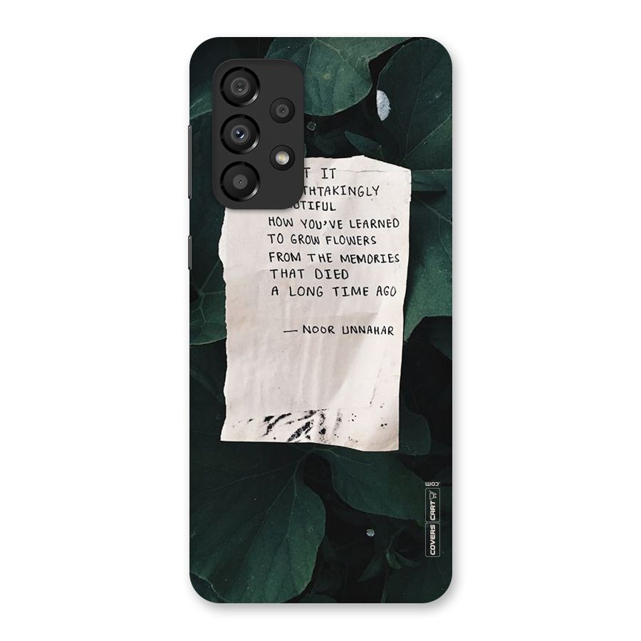 Memories Back Case for Galaxy A33 5G