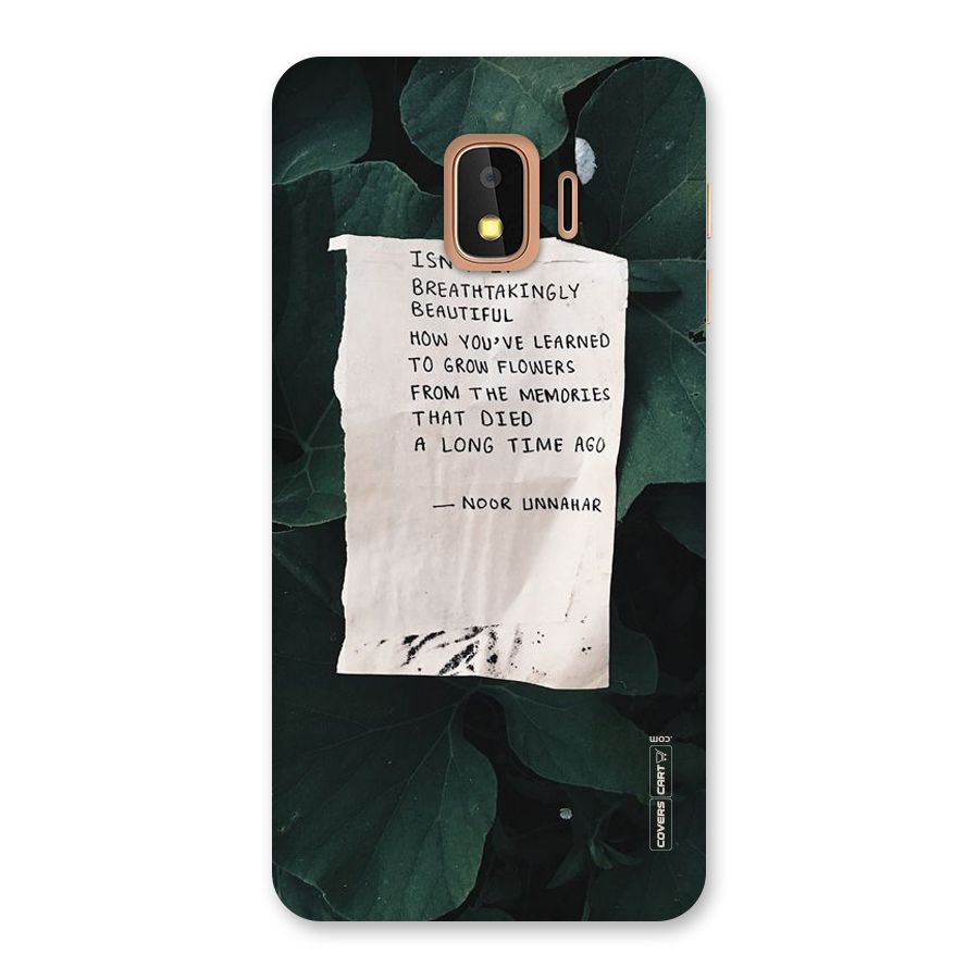 Memories Back Case for Galaxy J2 Core